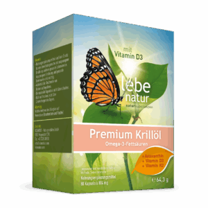LebeNatur Krillöl Astaxanthin D3 K2