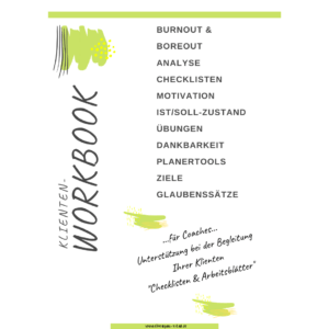 Workbook Burnout für Coaches